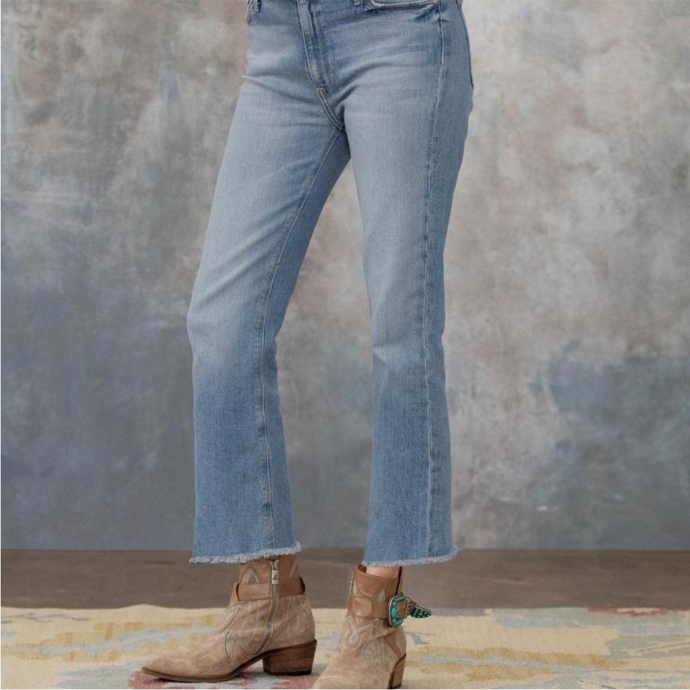 Sundance Los Angeles Denim Light Blue Straight Leg Jeans, NWT, 32 - Picture 5 of 9
